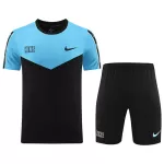 NK-ND03 Customize Team Jersey Kit(Shirt+Short) Blue&Black - minejerseys