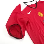 Rooney #8 Retro Manchester United Home Jersey 2004/06 - minejerseys