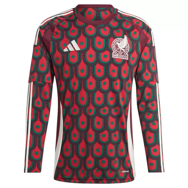 Mexico Home Long Sleeve Jersey Copa America - minejerseys