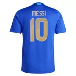 Messi #10 Argentina Away Match Jersey Player Version - minejerseys