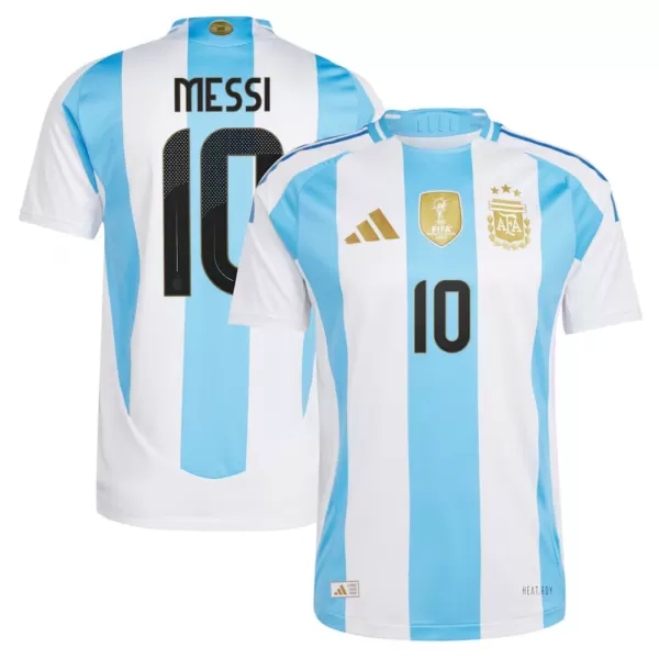 Messi #10 Argentina Home Match Jersey Player Version - minejerseys