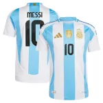 Messi #10 Argentina Home Match Jersey Player Version - minejerseys