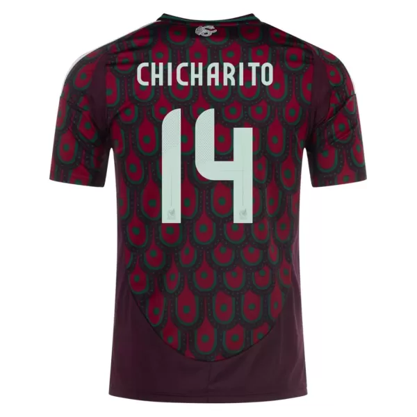 Chicharito #14 Mexico Home Jersey Copa America - minejerseys