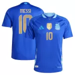 Messi #10 Argentina Away Match Jersey Player Version - minejerseys