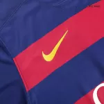 SUÁREZ #9 Retro Barcelona Home Jersey 2015/16 - minejerseys