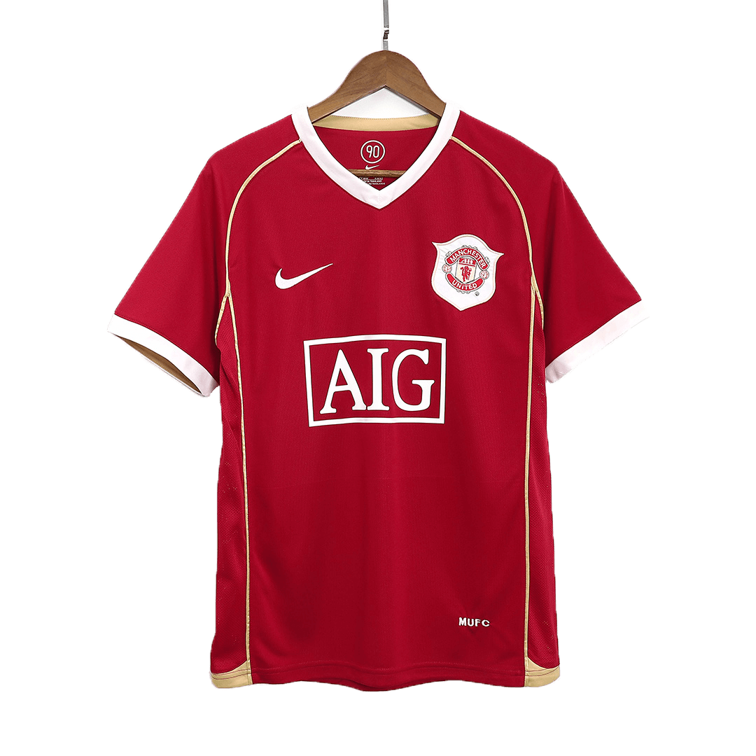 Wayne Rooney x Retro Manchester United Home Jersey 2006/07 - Image 3