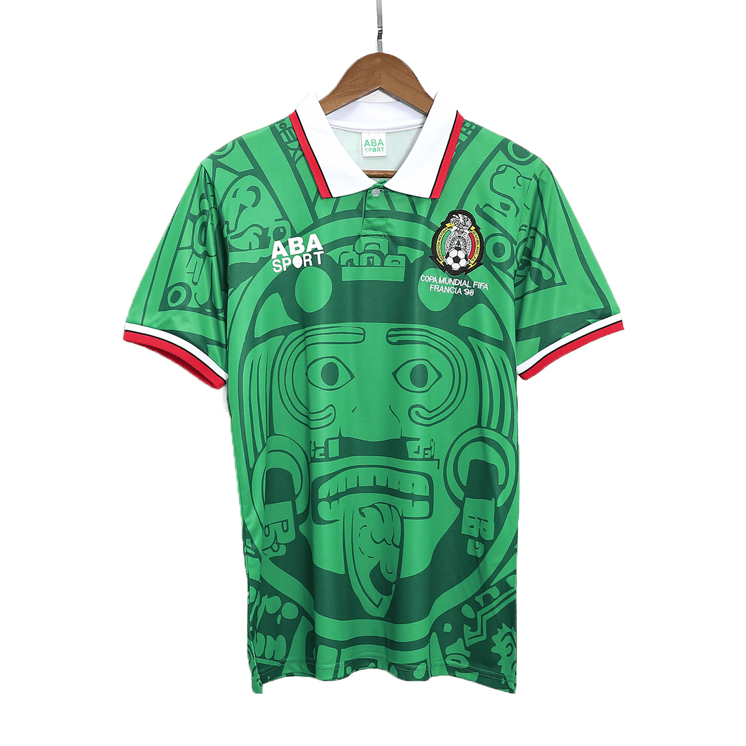 Retro Mexico Home Jersey World Cup 1998 - Image 4