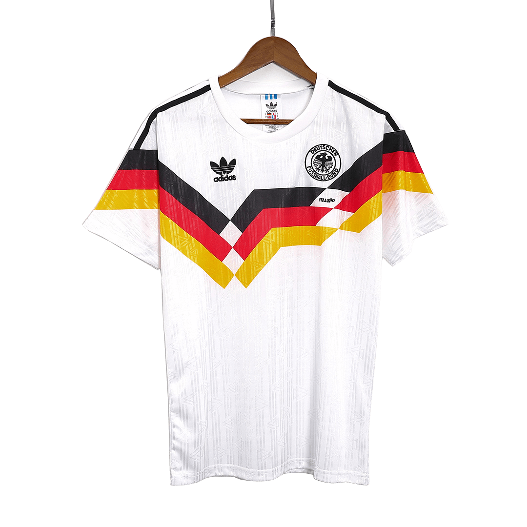 Retro West Germany Home Jersey World Cup 1990 - Image 11