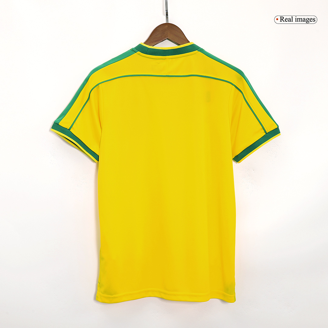 Retro Brazil Home Jersey World Cup 1998 - Image 6