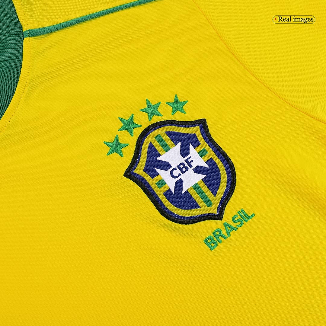 Retro Brazil Home Jersey World Cup 1998 - Image 7