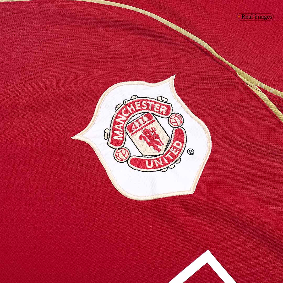 Wayne Rooney x Retro Manchester United Home Jersey 2006/07 - Image 6