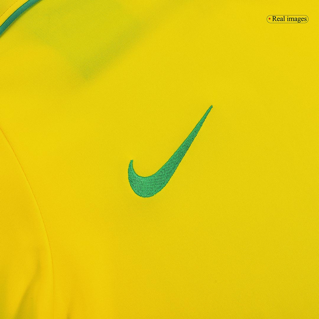 Retro Brazil Home Jersey World Cup 1998 - Image 8