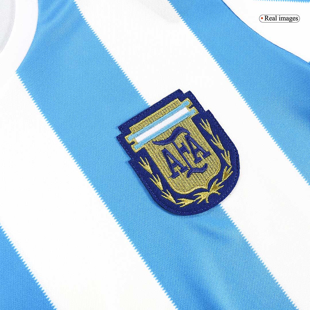 Retro Argentina Home Jersey World Cup 1986 - Image 11