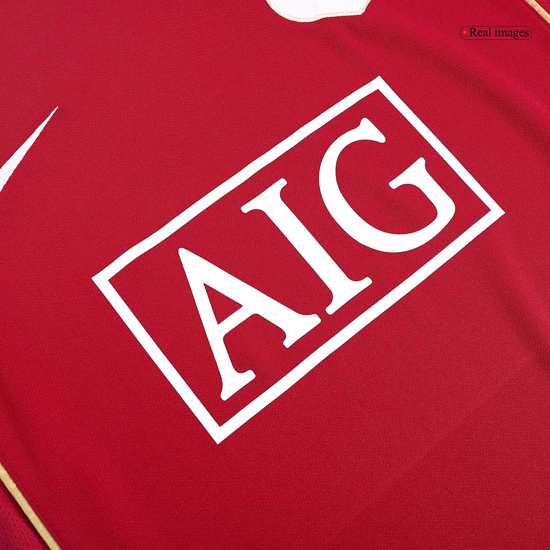Wayne Rooney x Retro Manchester United Home Jersey 2006/07 - Image 8