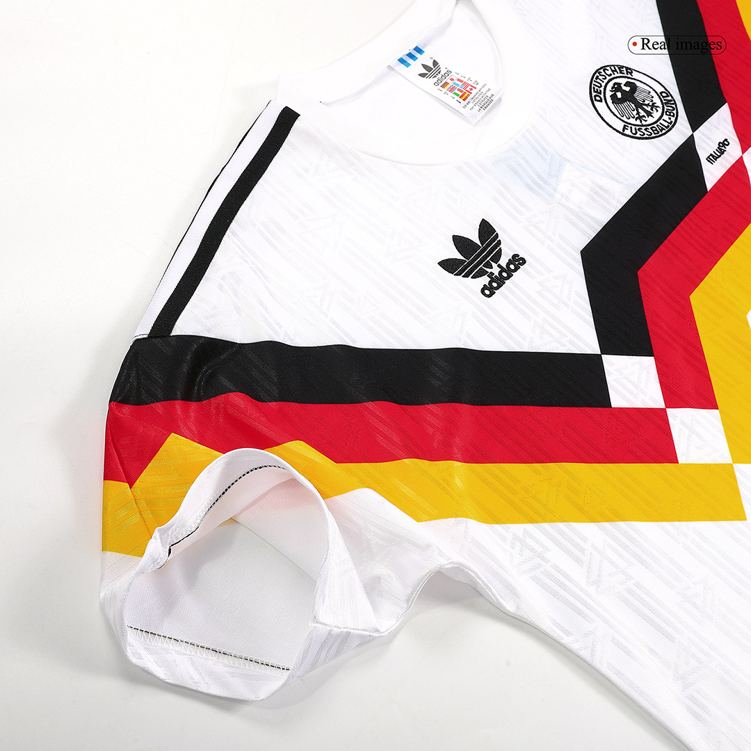 Retro West Germany Home Jersey World Cup 1990 - Image 8