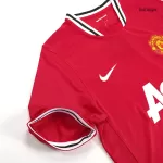 Retro Manchester United Home Jersey 2011/12 - minejerseys