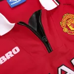 BECKHAM #7 Retro Manchester United Home Jersey 1999/00 - minejerseys