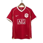 Retro Manchester United Home Jersey 2006/07 - minejerseys