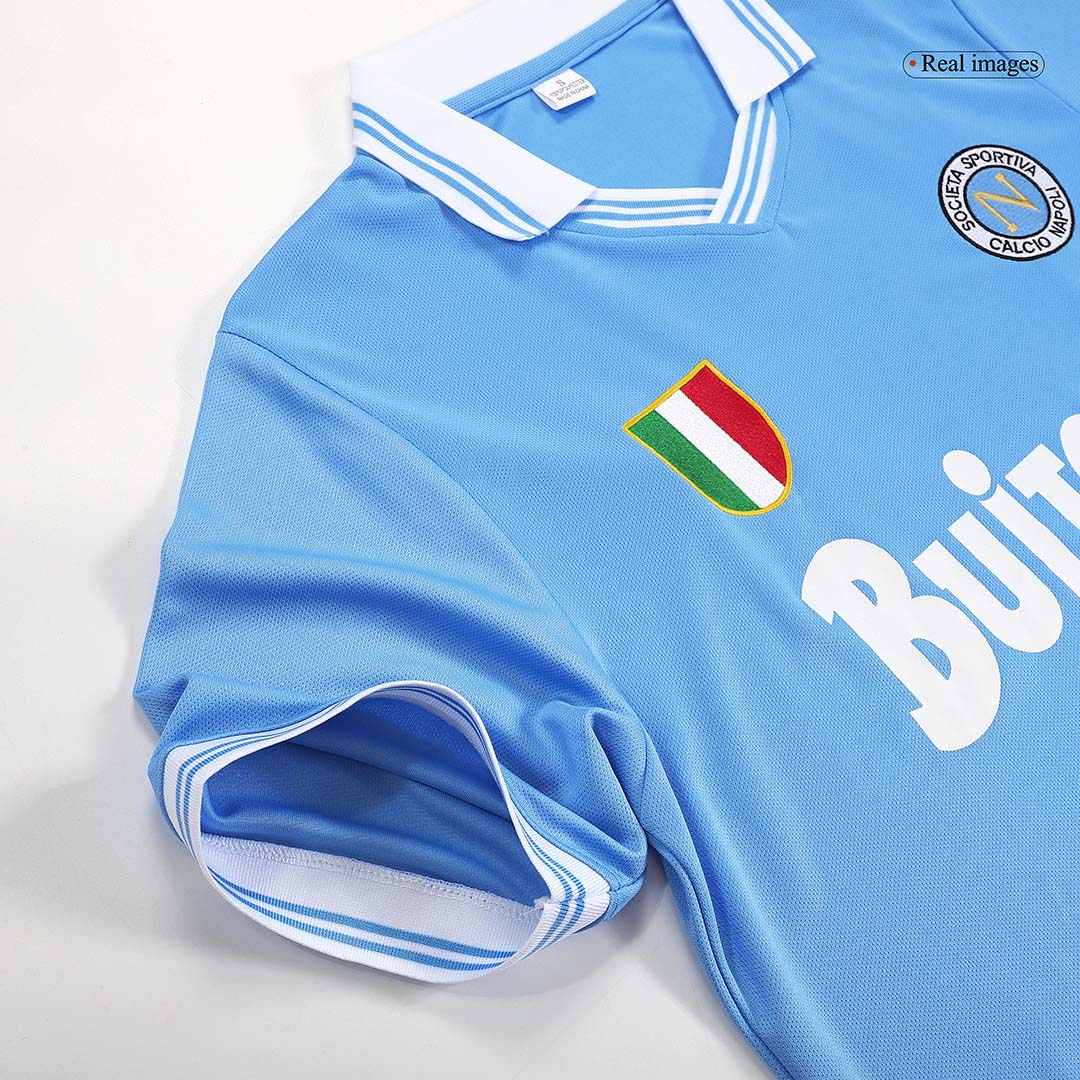 Retro Napoli Home Jersey 1986/87 - Image 9