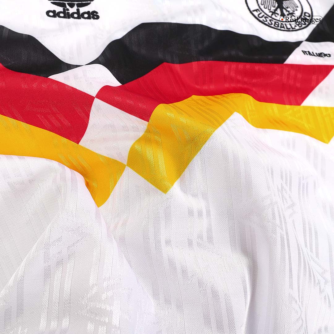 Retro West Germany Home Jersey World Cup 1990 - Image 9