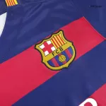 SUÁREZ #9 Retro Barcelona Home Jersey 2015/16 - minejerseys