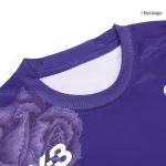 Kids Real Madrid Y-3 Fourth Jersey Kit Purple 2023/24 - minejerseys