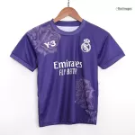 Kids Real Madrid Y-3 Fourth Jersey Kit Purple 2023/24 - minejerseys