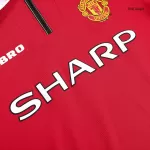 Retro Manchester United Home Long Sleeve Jersey 1998/00 - minejerseys