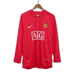 RONALDO #7 Retro Manchester United Home Jersey 2007/08 - minejerseys