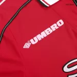 BECKHAM #7 Retro Manchester United Home Jersey 1999/00 - minejerseys