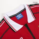 BECKHAM #7 Retro Manchester United Home Jersey 1999/00 - minejerseys
