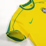 Retro Brazil Home Jersey World Cup 1998 - minejerseys