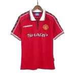 BECKHAM #7 Retro Manchester United Home Jersey 1999/00 - minejerseys