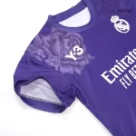 Kids Real Madrid Y-3 Fourth Jersey Kit Purple 2023/24 - minejerseys