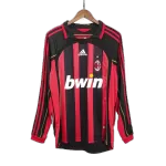 Retro AC Milan Home Long Sleeve Jersey 2006/07 - minejerseys