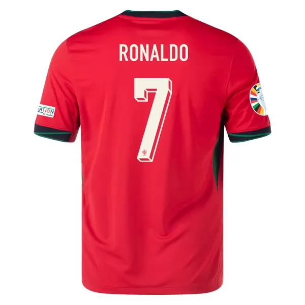 [Super Replica] Ronaldo #7 Portugal Home Jersey Euro - minejerseys