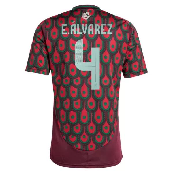 E.ÁLVAREZ #4 Mexico Home Jersey Copa America - minejerseys