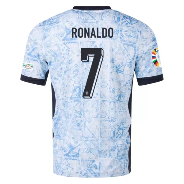 Ronaldo #7 Portugal Away Jersey Euro - minejerseys