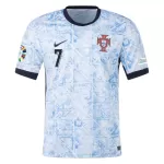 Ronaldo #7 Portugal Away Jersey Euro - minejerseys