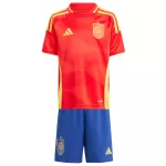Kids Spain Home Kit EURO - [Super Replica] - minejerseys