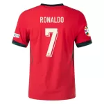 Ronaldo #7 Portugal Home Match Jersey Player Version EURO - minejerseys