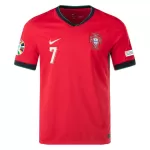 [Super Replica] Ronaldo #7 Portugal Home Jersey Euro - minejerseys