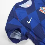 Croatia Away Match Jersey Player Version Euro - minejerseys