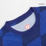Croatia Away Match Jersey Player Version Euro - minejerseys