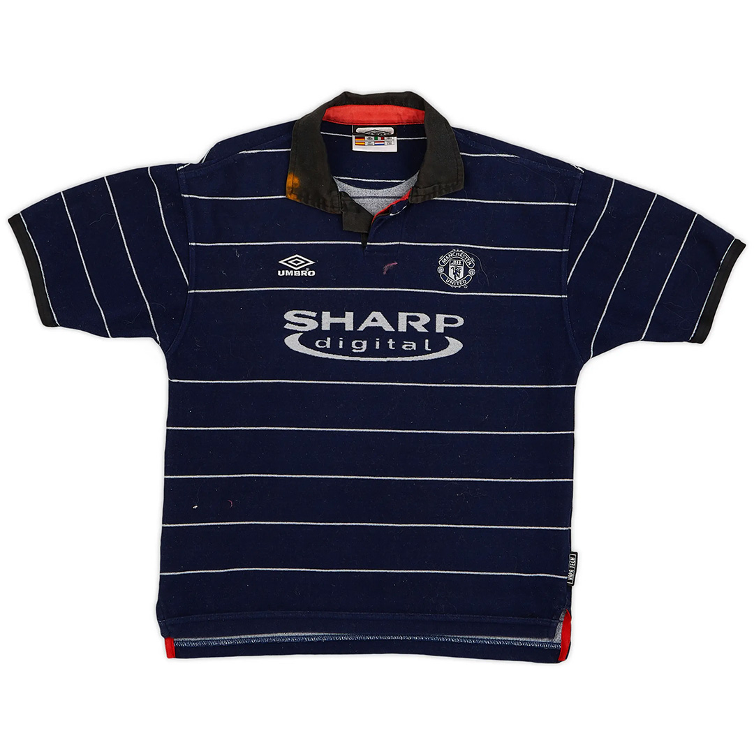 Wright Yorke x Retro Manchester United Away Jersey 1999/00 - Image 2