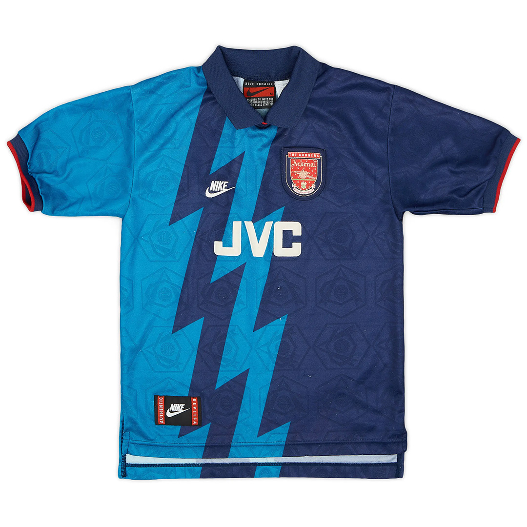 Dennis Bergkamp x Retro Arsenal Away Jersey 1995/96 - Image 2
