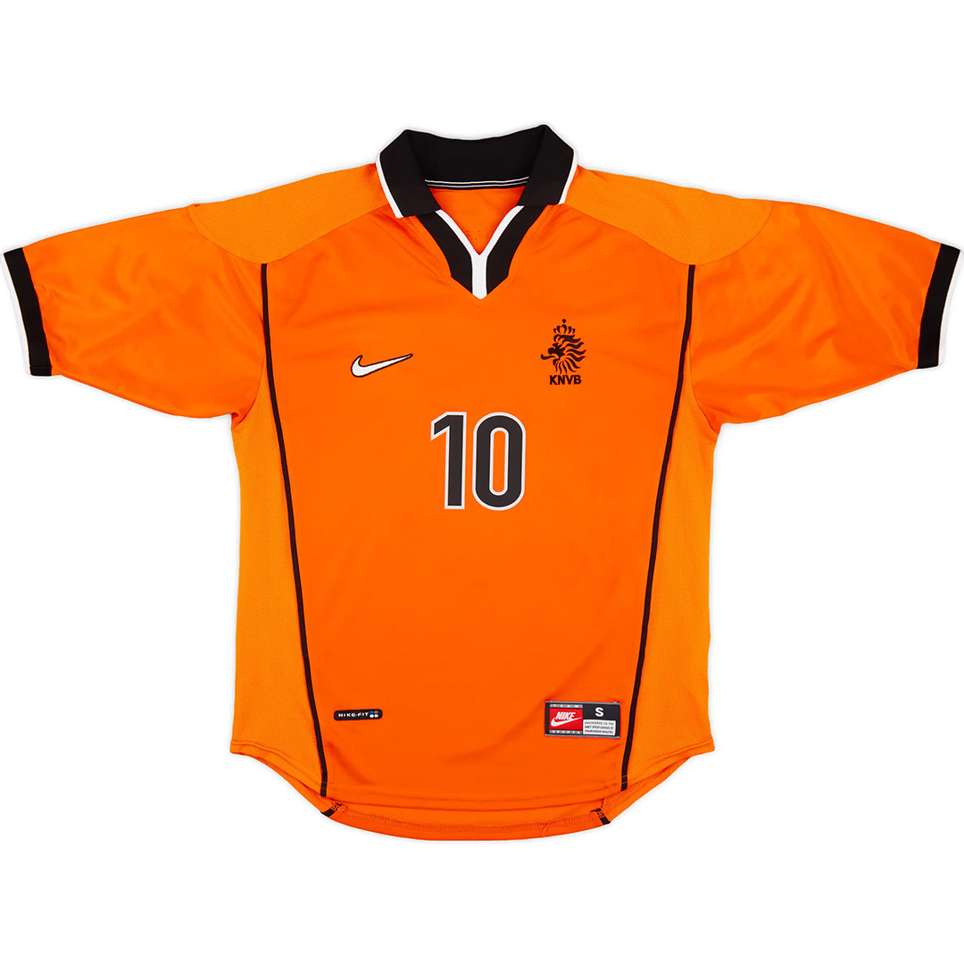Clarence Seedorf x Retro Netherlands Home Jersey World Cup 1998 - Image 2
