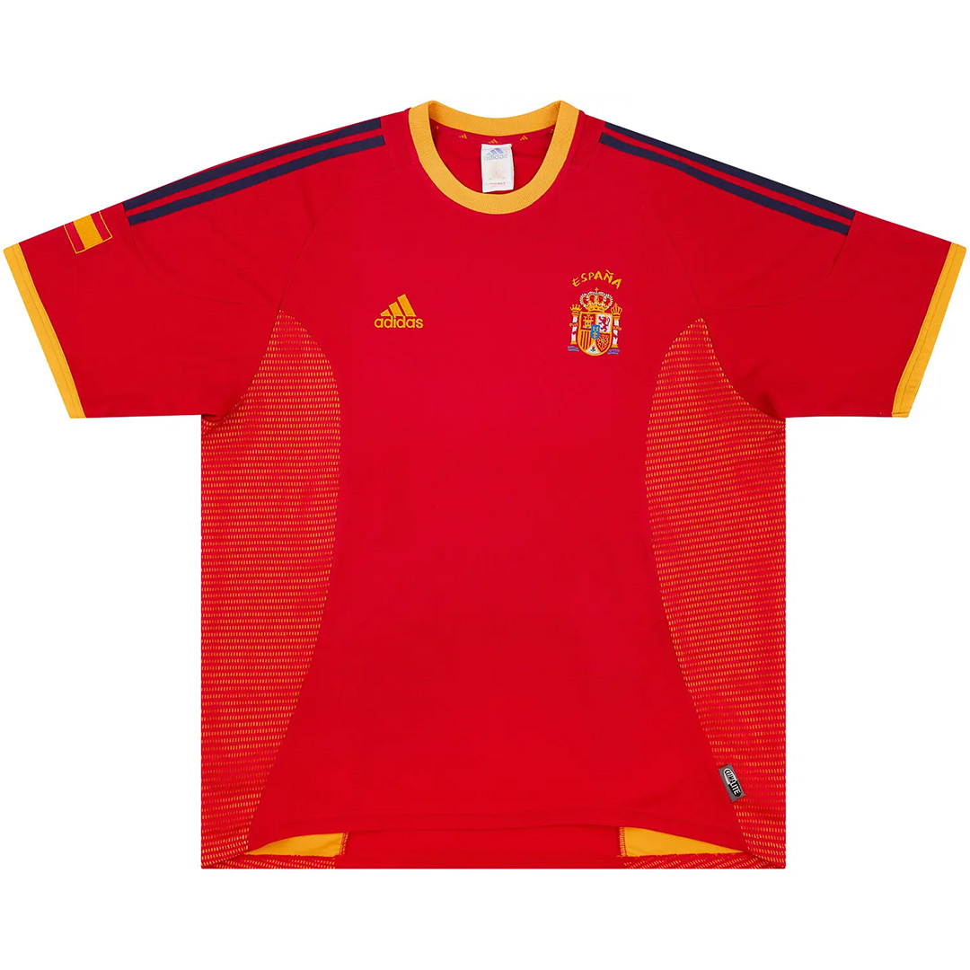 Retro Spain Home Jersey World Cup 2002 - Image 3