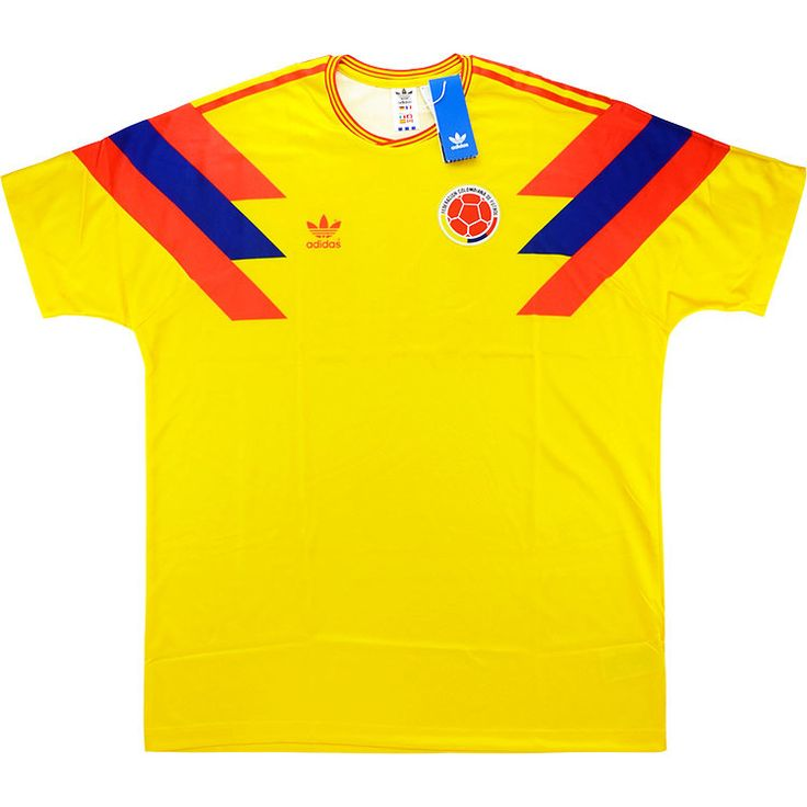 Retro Colombia Home Jersey 1990 - Image 13