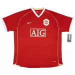 Retro Manchester United Home Jersey 2006/07 - minejerseys